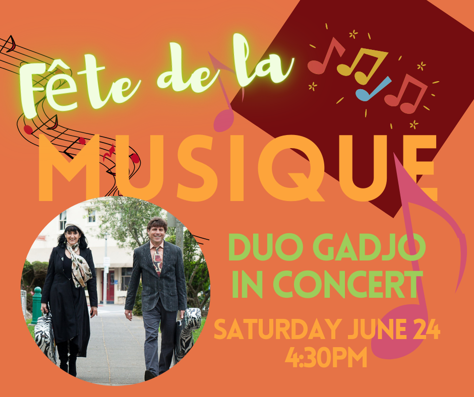 Fête de la musique DUO GADJO en concert!