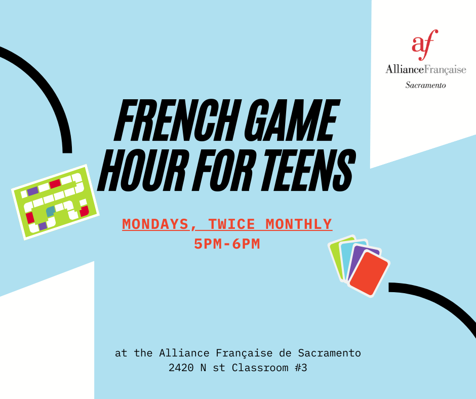 French Game Hour for Teens