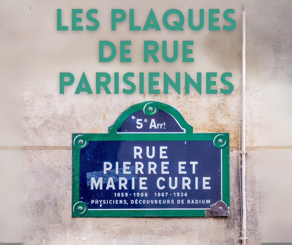 Pourquoi les plaques de rue parisiennes sont-elles bleues avec une typographie unique ?